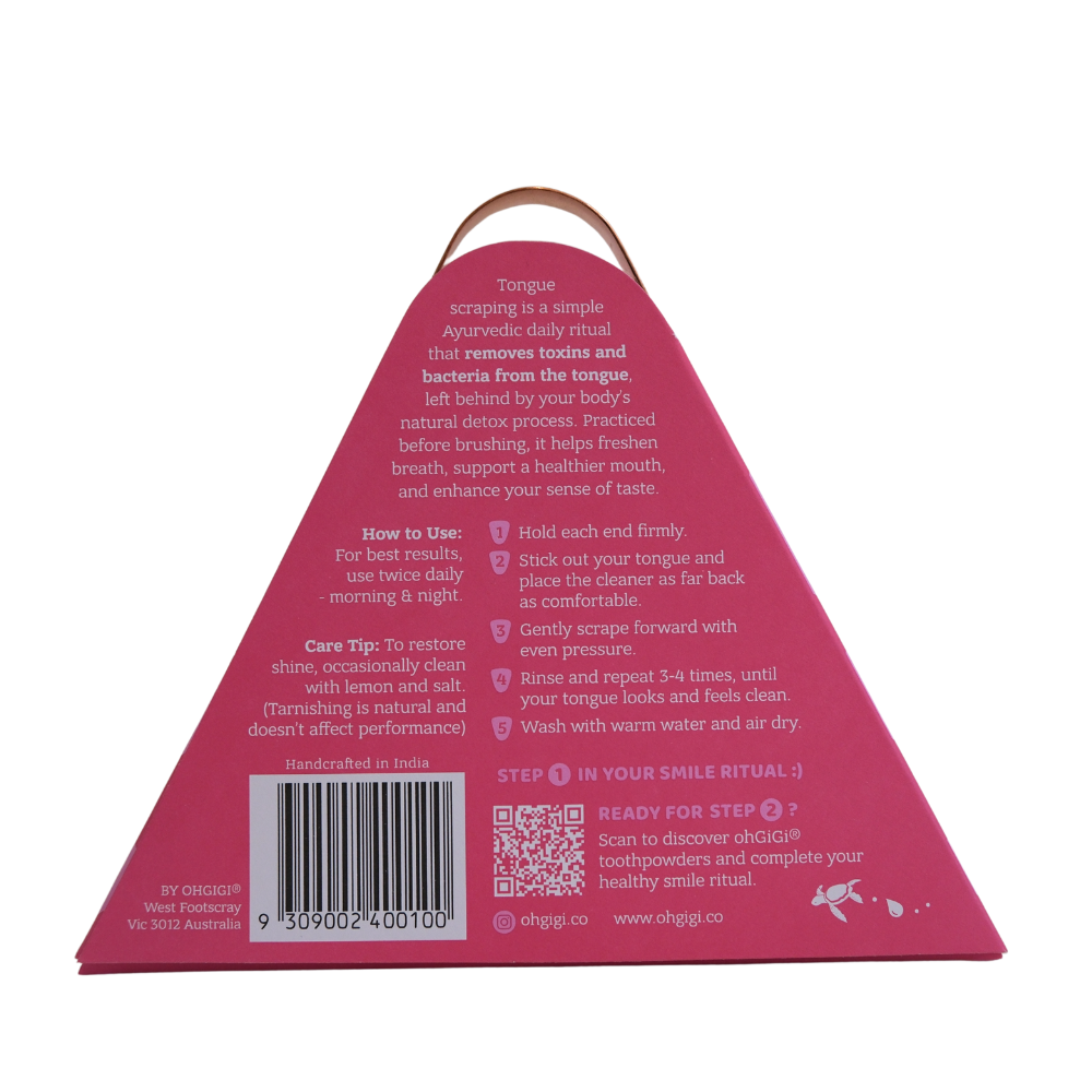 Pure Copper Tongue Cleaner