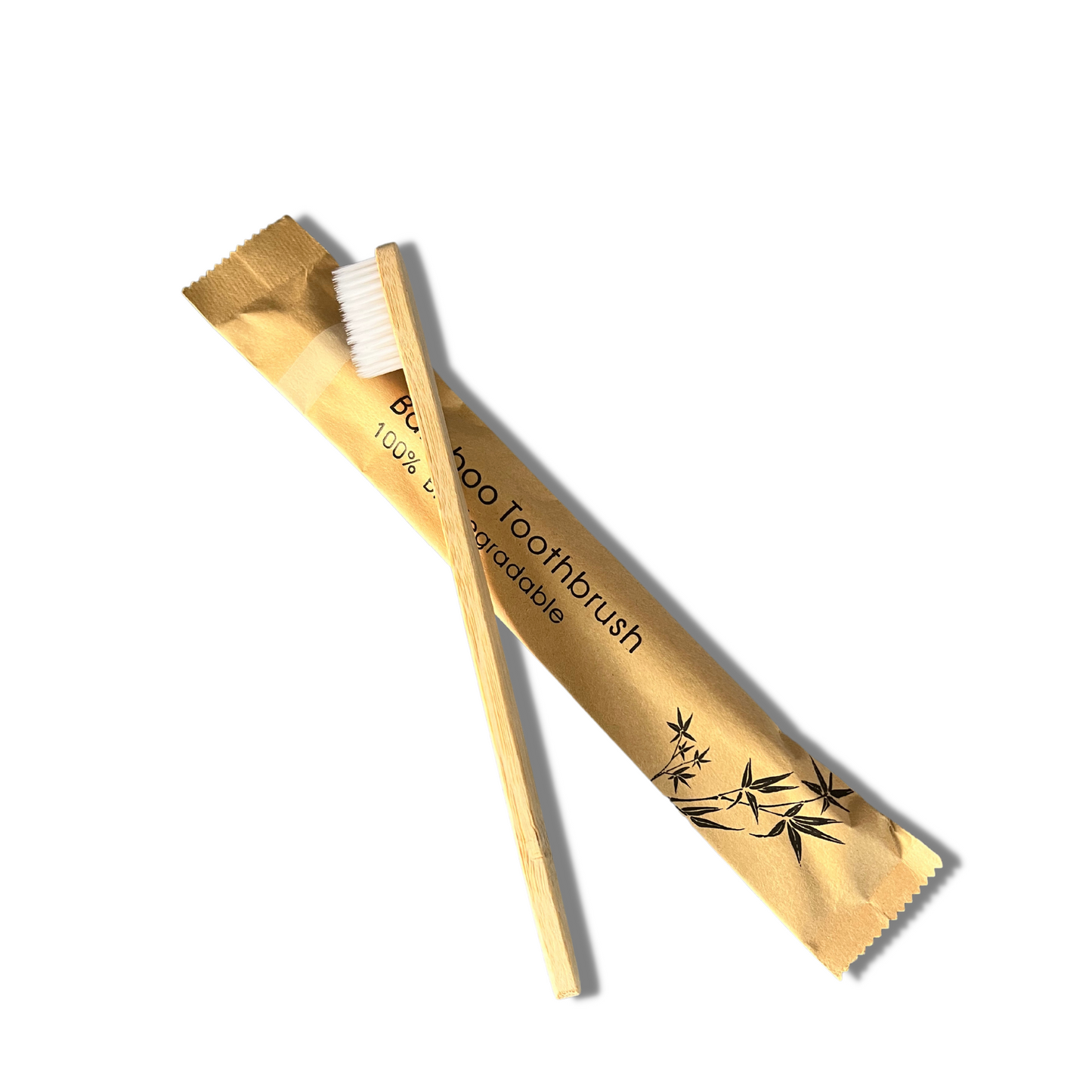 ohGiGi soft bamboo toothbrush for adults side view