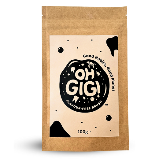 Organic Tooth Powder 'Flavour-Free Brush' Refills 100g