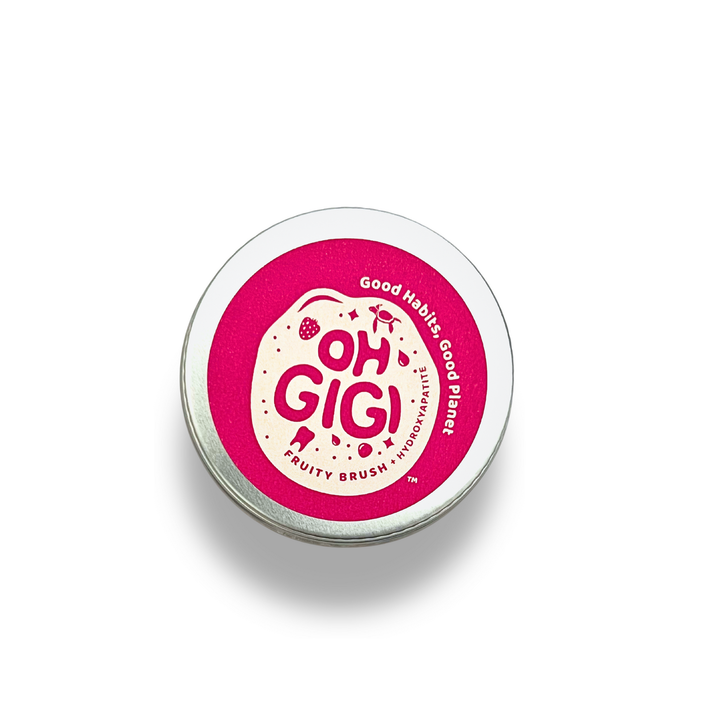 Hydroxyapatite Tooth Powder 'Fruity Brush'