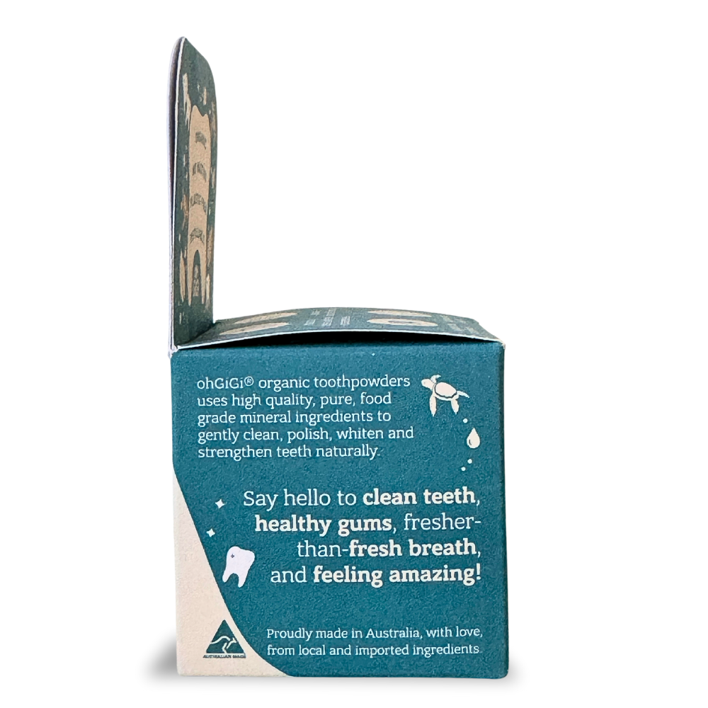 Organic Tooth Powder 'Minty Brush'