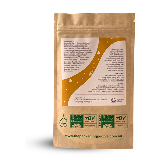 Hydroxyapatite Tooth Powder 'Native Brush' Refills 100g