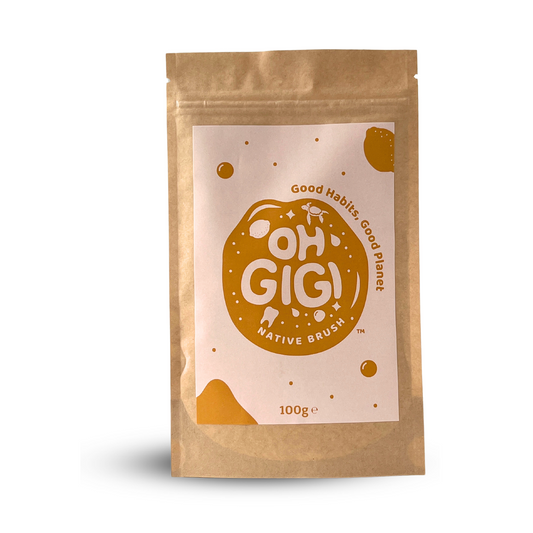 Organic Tooth Powder 'Native Brush' Refills 100g