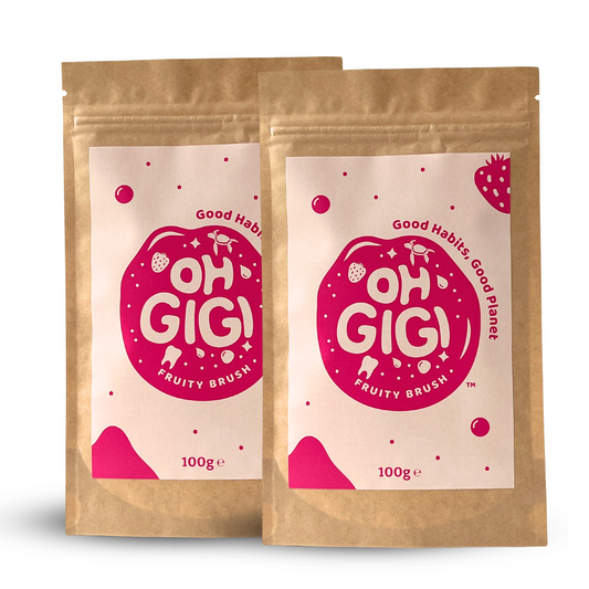 Organic Tooth Powder 2 Pack Refill (100g) Bundle