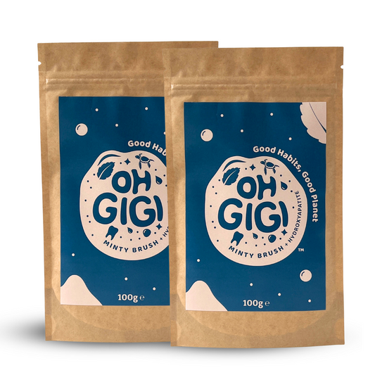 Hydroxyapatite Tooth Powder 2 Pack Refill (100g) Bundle