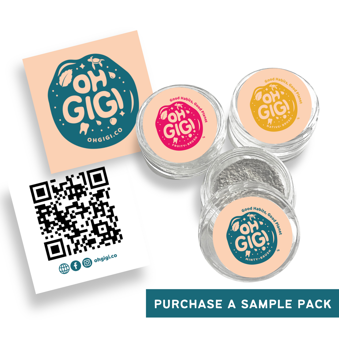 ohGiGi® Tooth Powder Sample Pack