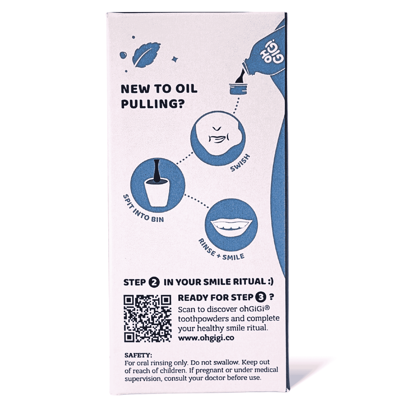 Oil Pull 'Minty Wash' 120ml