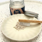 Organic Tooth Powder 'Minty Brush' Jar and Refill Pack