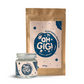 Organic Tooth Powder 'Minty Brush' Jar and Refill Pack