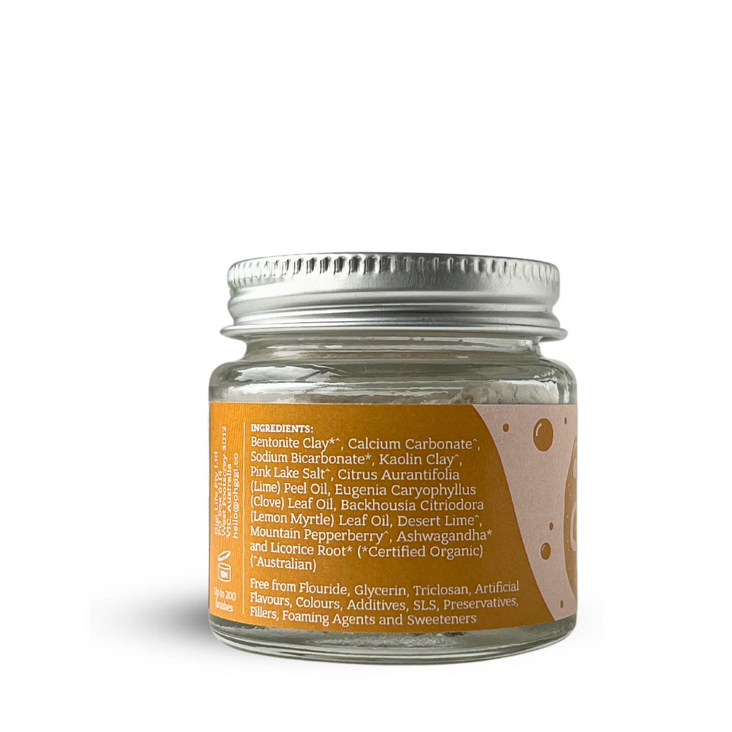 Organic Tooth Powder 'Native Brush'