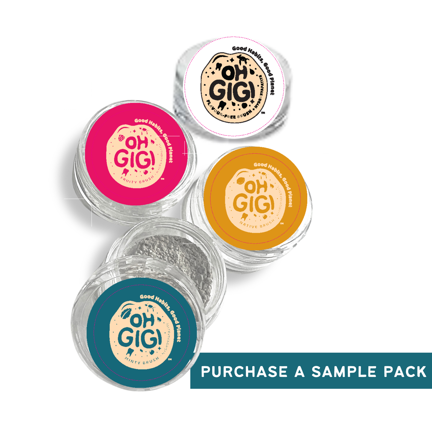 ohGiGi® Toothpowder Sample Pack