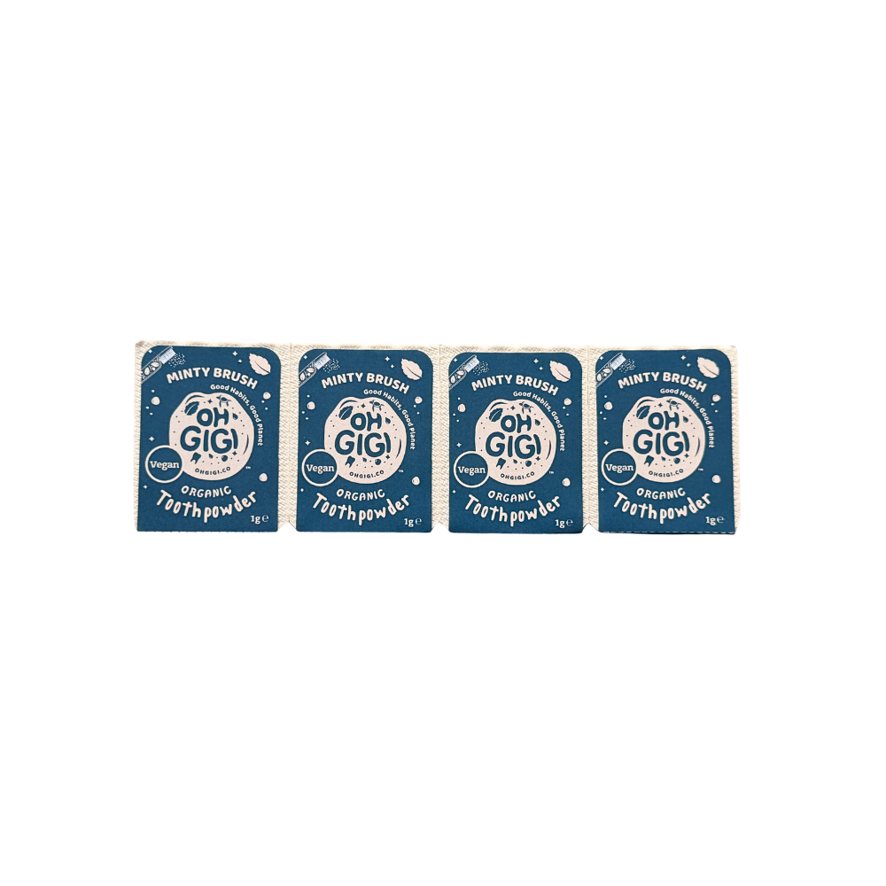 BrushPods - Organic Tooth Powder 'Minty Brush'