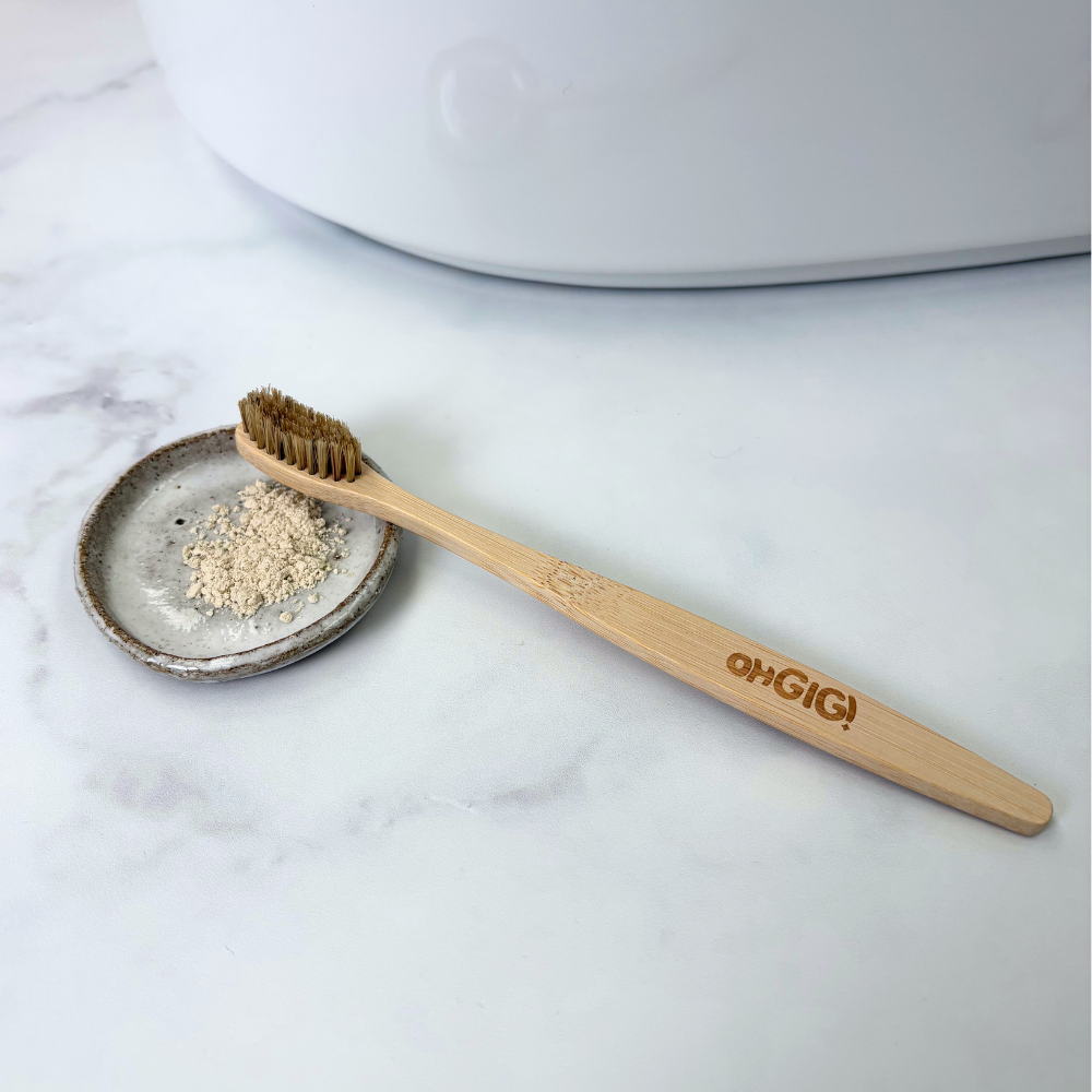 Bamboo Toothbrush - Boar Hair Bristle (Medium)