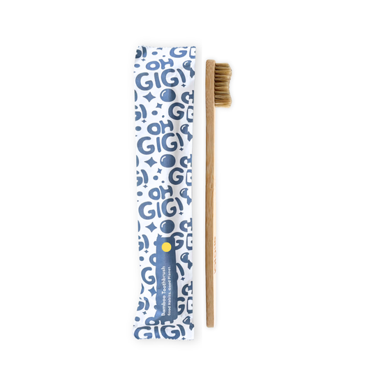 Bamboo Toothbrush - Boar Hair Bristle (Medium)