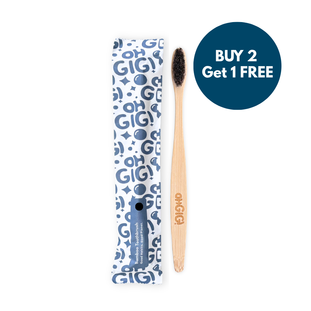 Bamboo Toothbrush - Horse Hair Bristle (Soft)